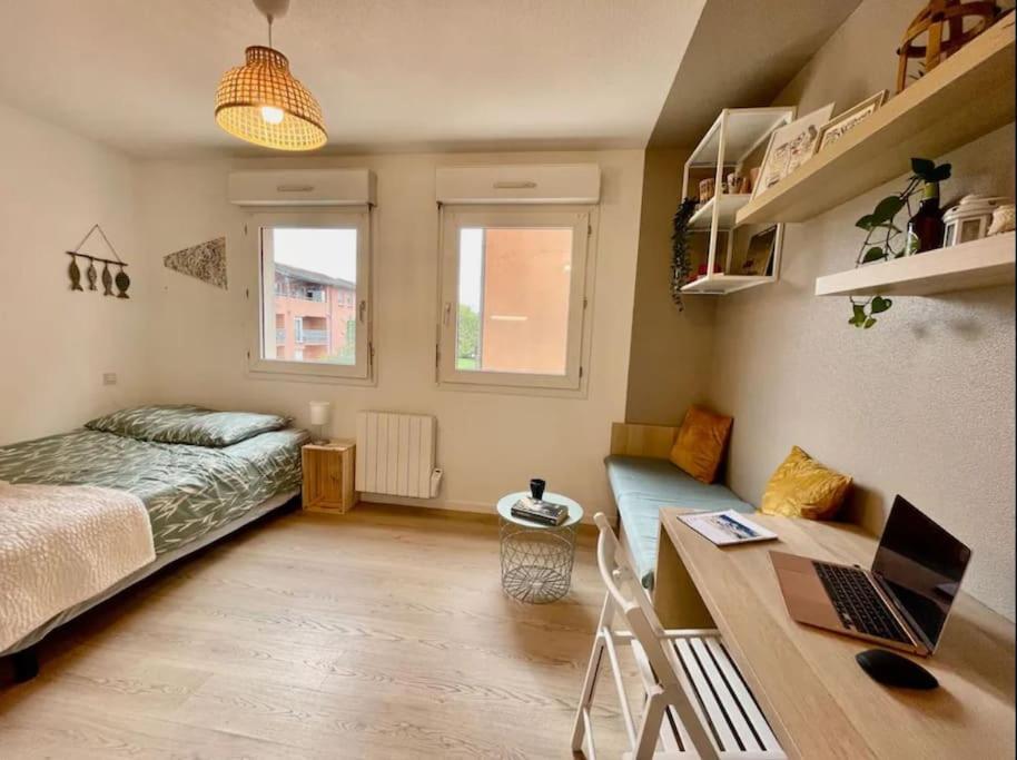 Studio Orchidee - Metro Arenes - Hopital A 5 Mn Lejlighed Toulouse Eksteriør billede